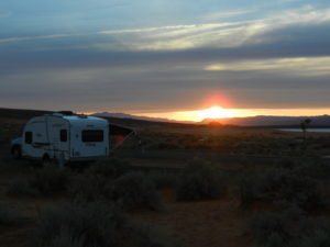 High Plains sunset, Sand Lake State Park, Utah