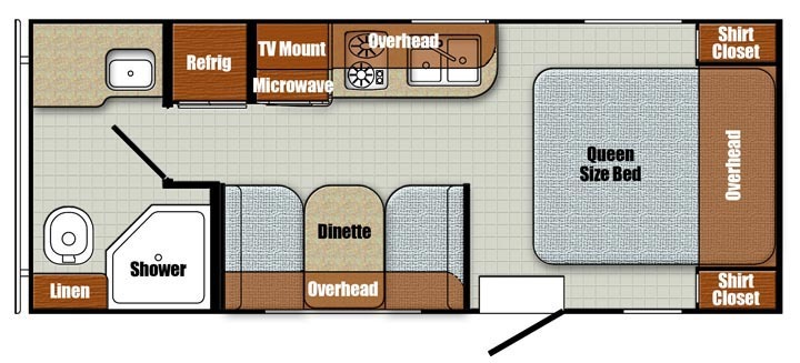 Gulf Stream Vista Cruiser 19RBS
