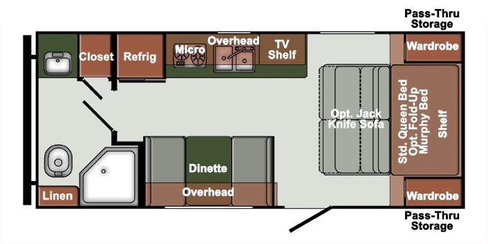 Gulf Stream ENVISION 19FMB