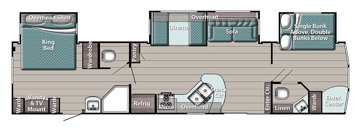 Gulf Stream Kingsport 408TBS