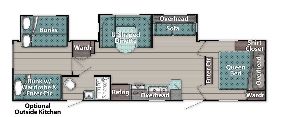 Gulf Stream Trailmaster 321TBS