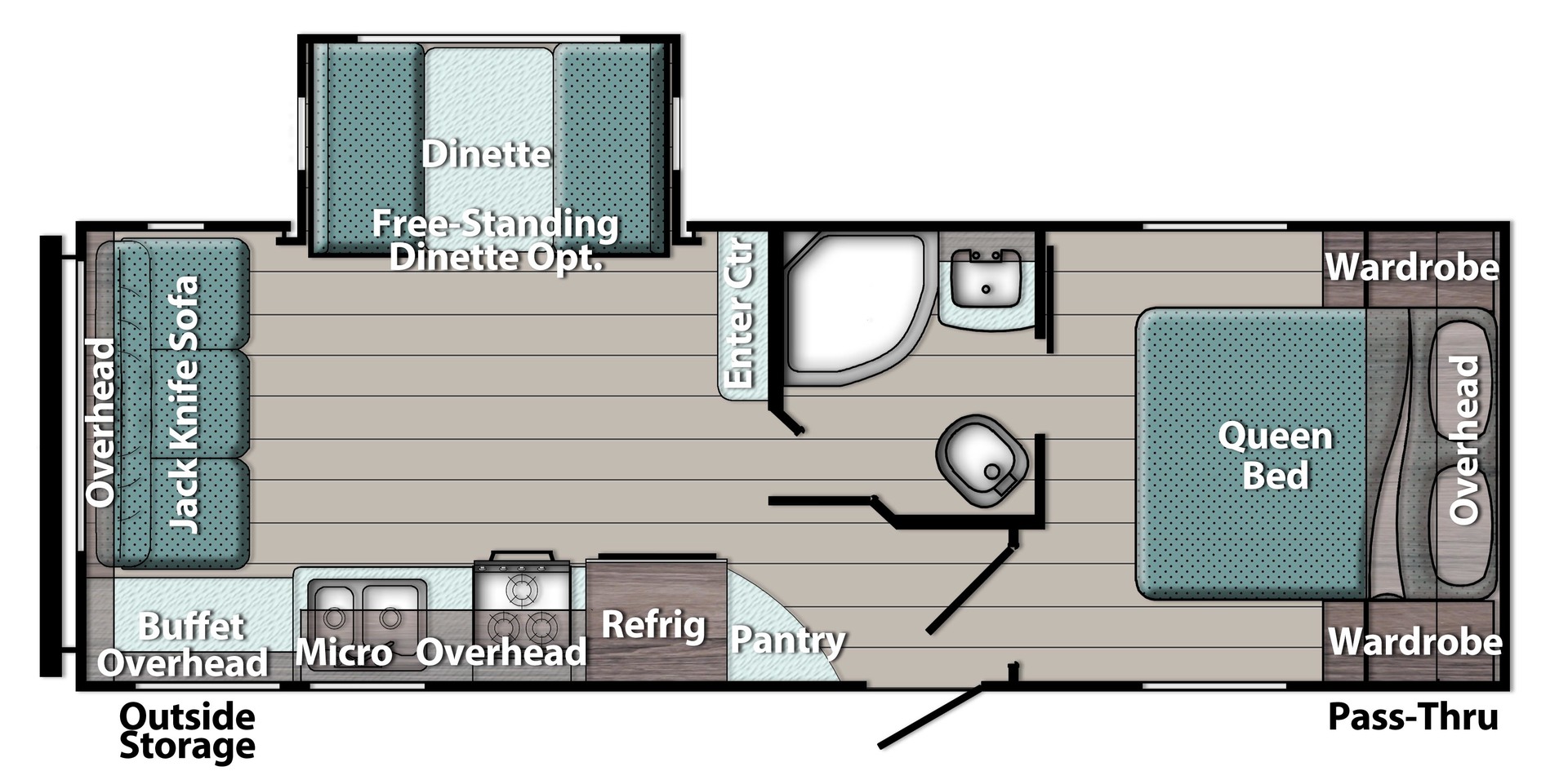 Gulf Stream Trailmaster 236RL