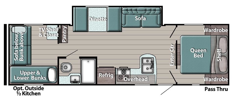 Gulf Stream Trailmaster 274QB