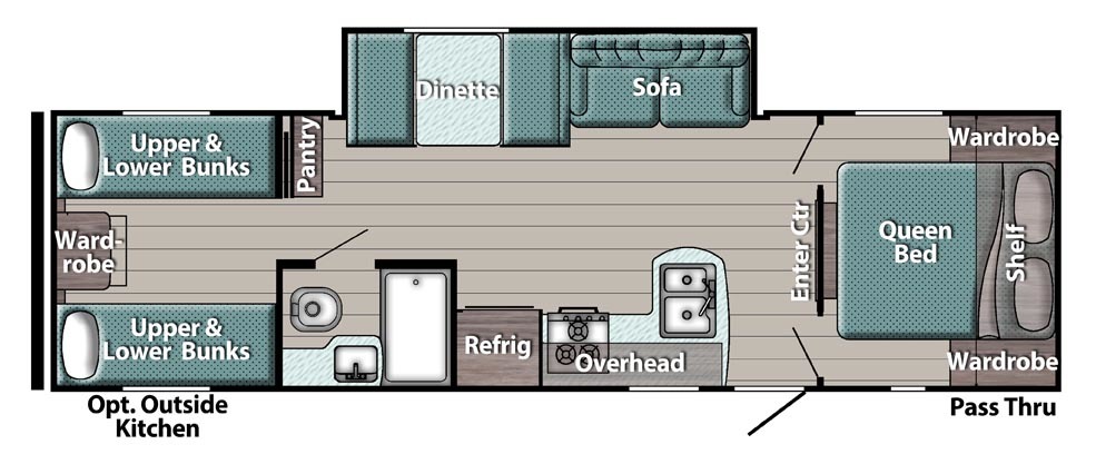 Gulf Stream Trailmaster 279BH