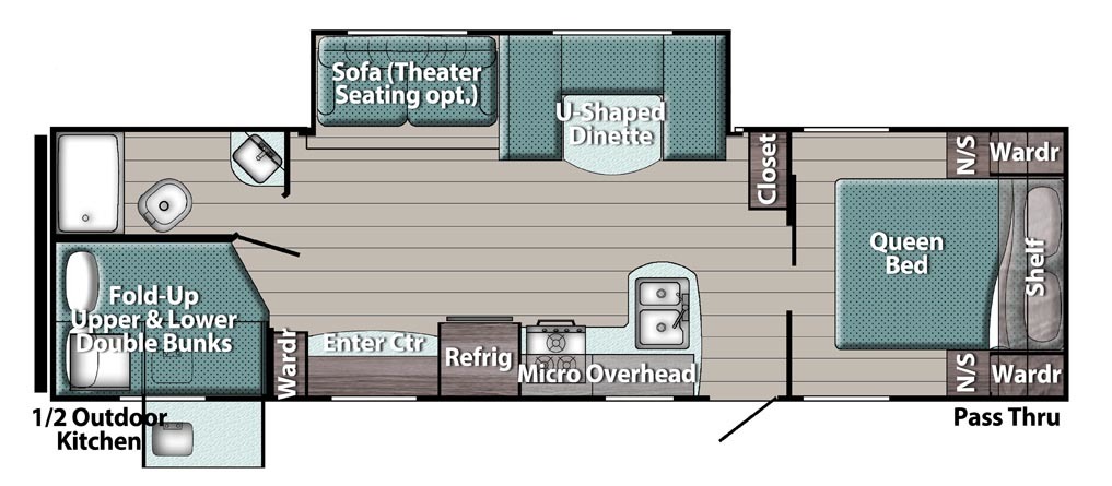 Gulf Stream Trailmaster 281BH