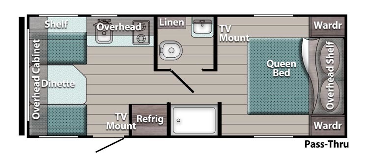 Gulf Stream Trailmaster 19RD