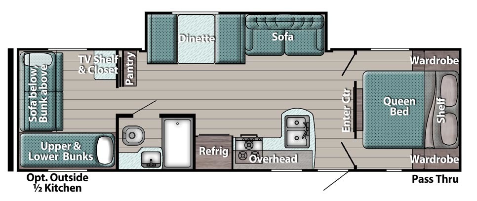 Gulf Stream Ameri-Lite 274QB