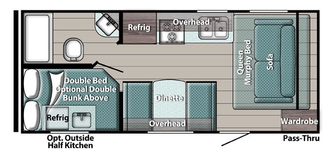 Gulf Stream Ameri-Lite 197BH