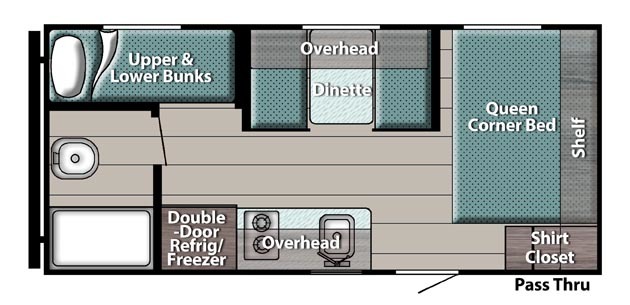 Gulf Stream Ameri-Lite 199DD