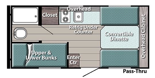 Gulf Stream Trailmaster 16BHC