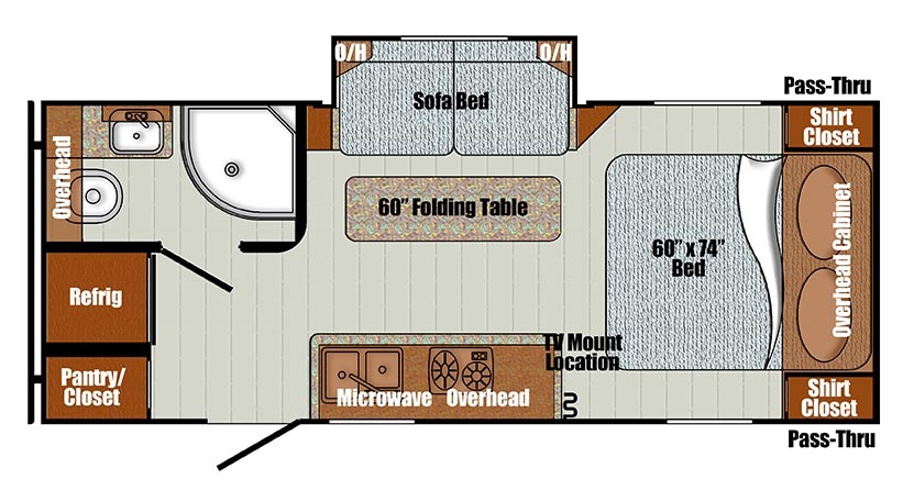 Gulf Stream Vista Cruiser 19CSK