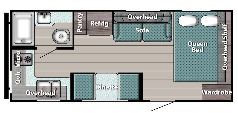 Gulf Stream Trailmaster Lite 199RK