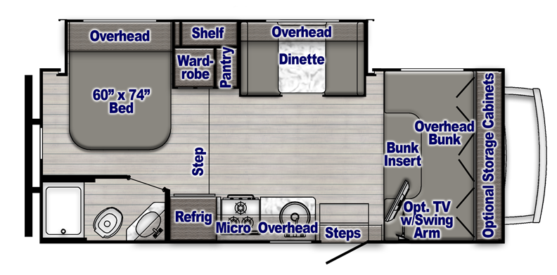 Class C Motor Home 6245