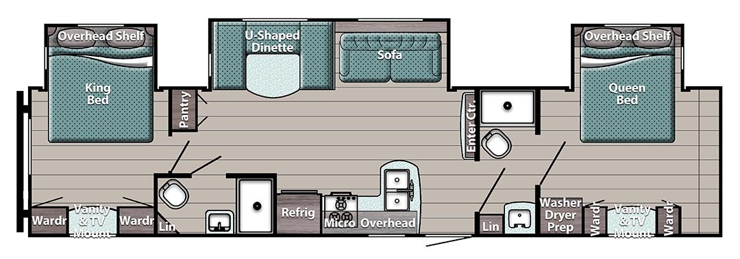 Gulf Stream Kingsport 33DBDB