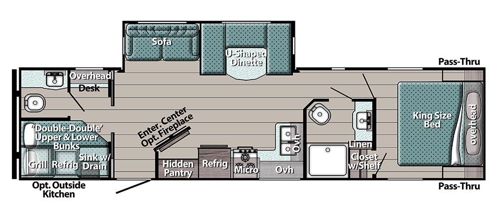 Gulf Stream Trailmaster 285DBS