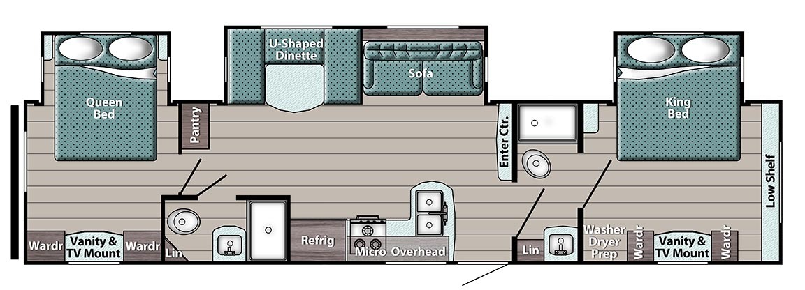 Gulf Stream Trailmaster 33DBDB