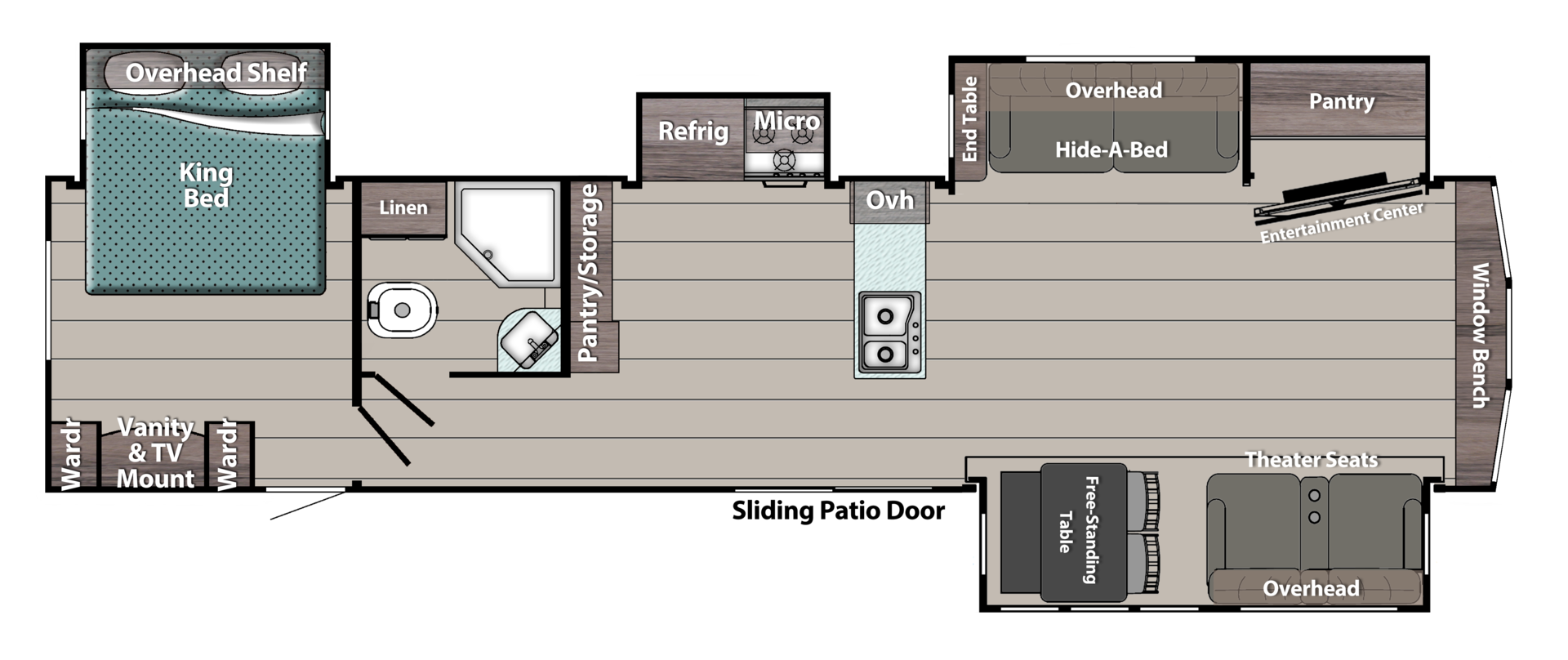 Gulf Stream Trailmaster 406FLR