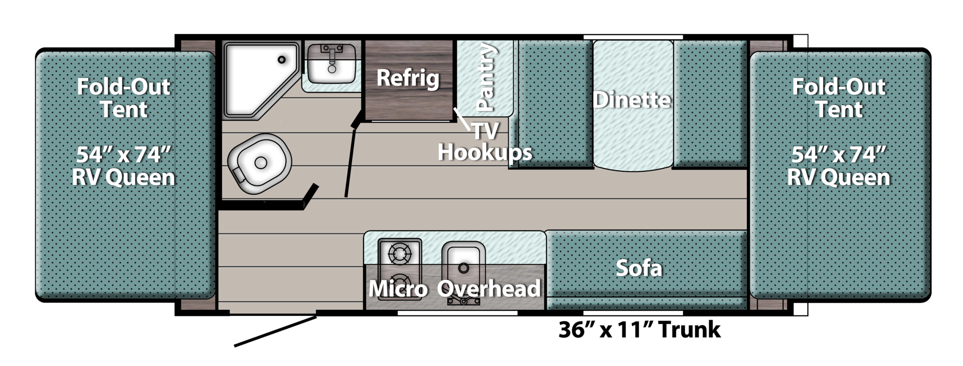 Gulf Stream Conquest Lite 16RBT