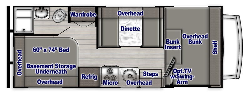 Gulf Stream Conquest Class C 6237LE