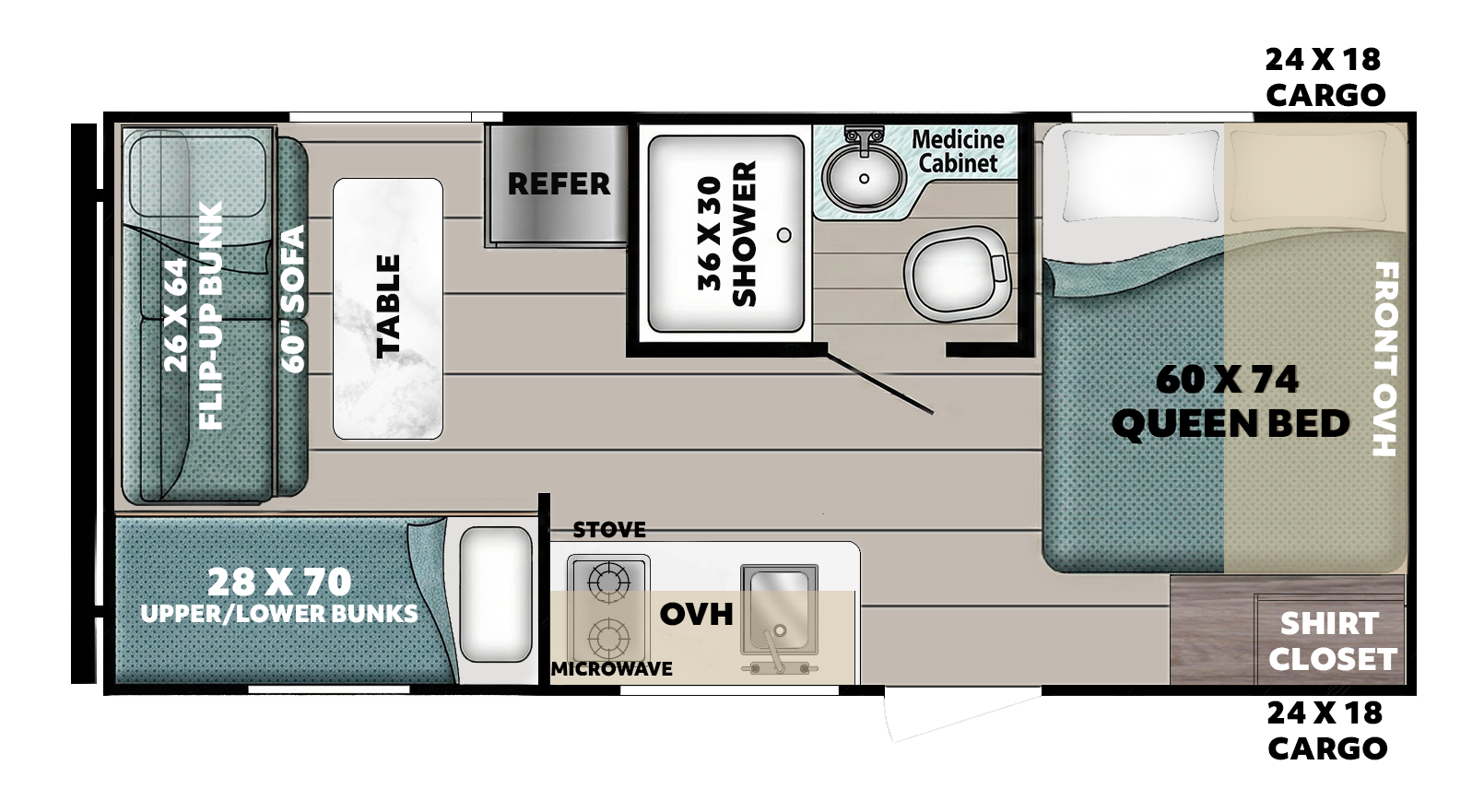 Gulf Stream Ameri-Lite 18QB